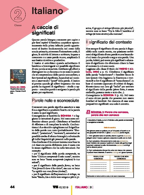 A caccia di significati | Giunti Scuola A caccia di significati | Giunti Scuola