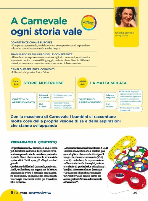 A Carnevale ogni storia vale | Giunti Scuola A Carnevale ogni storia vale | Giunti Scuola