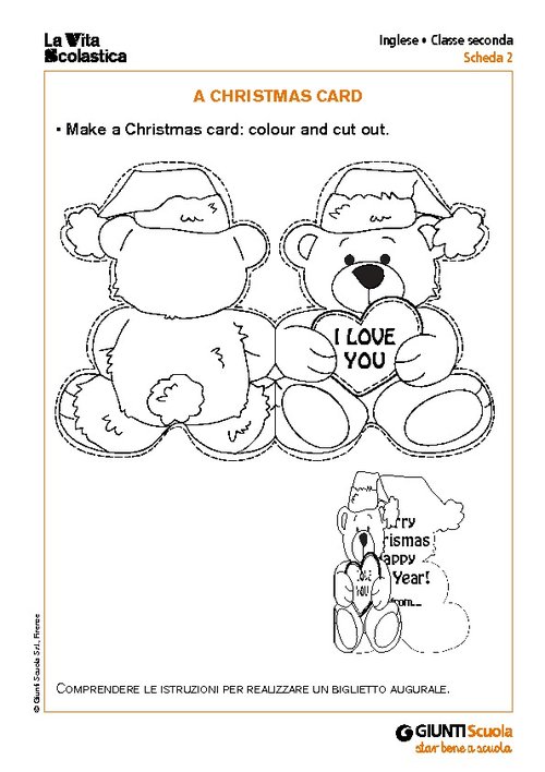 A Christmas card | Giunti Scuola A Christmas card | Giunti Scuola