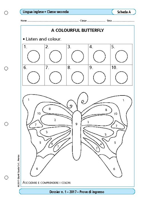 A colourful butterfly | Giunti Scuola A colourful butterfly | Giunti Scuola