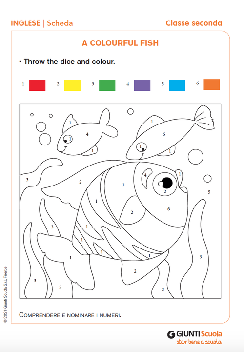 A colourful fish | Giunti Scuola A colourful fish | Giunti Scuola