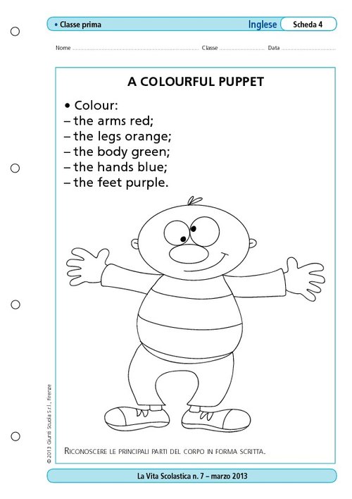 A colourful puppet | Giunti Scuola