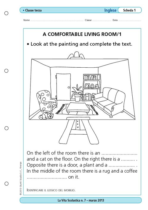 A comfortable living room/1 | Giunti Scuola A comfortable living room/1 | Giunti Scuola