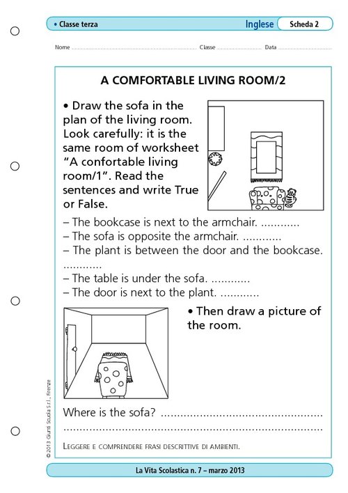 A comfortable living room/2 | Giunti Scuola A comfortable living room/2 | Giunti Scuola