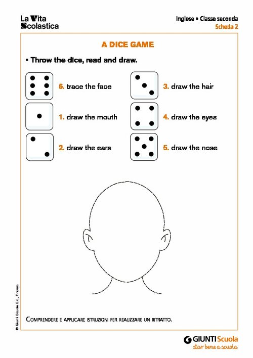 A dice game | Giunti Scuola A dice game | Giunti Scuola