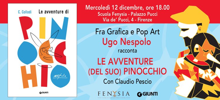 A Firenze la presentazione del Pinocchio illustrato da Ugo Nespolo | Giunti Scuola