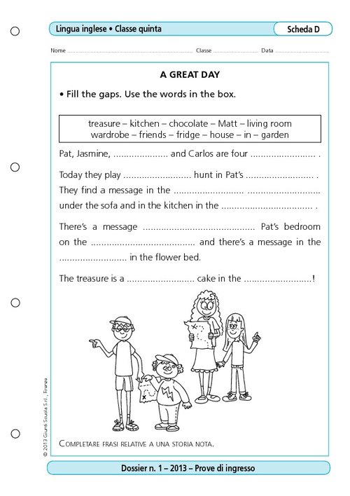 A great day | Giunti Scuola A great day | Giunti Scuola