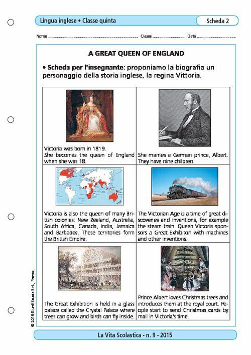 A great queen of England | Giunti Scuola A great queen of England | Giunti Scuola