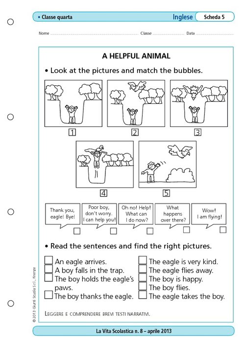 A helpful animal | Giunti Scuola