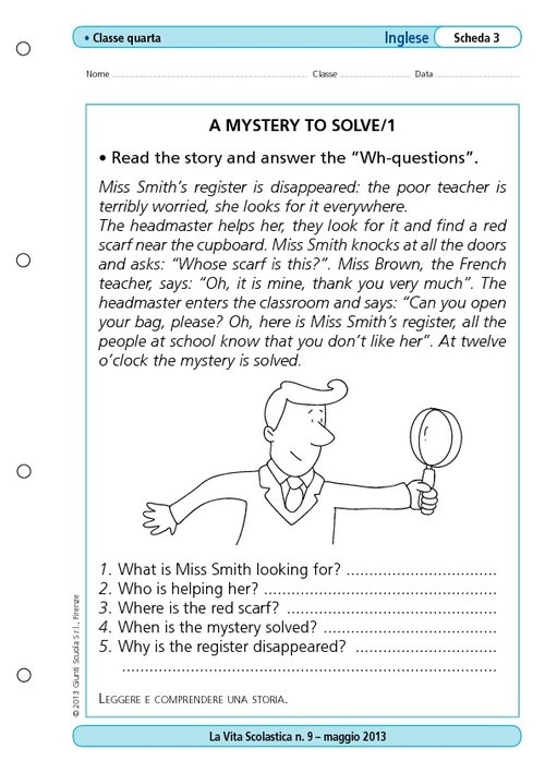 A mistery to solve/1 | Giunti Scuola A mistery to solve/1 | Giunti Scuola