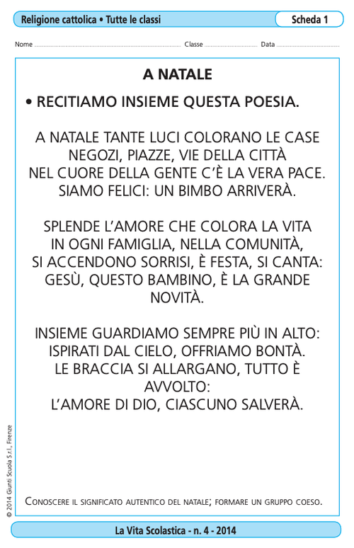 A Natale | Giunti Scuola A Natale | Giunti Scuola