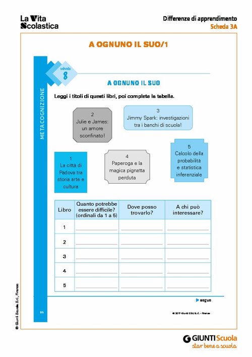 A ognuno il suo | Giunti Scuola A ognuno il suo | Giunti Scuola