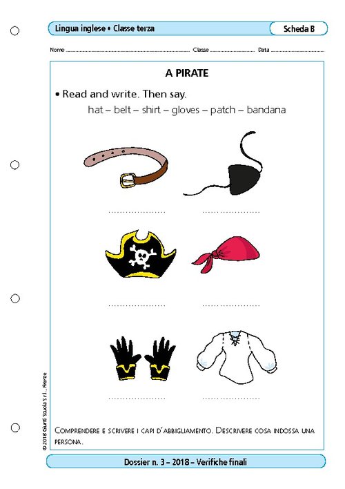 A pirate | Giunti Scuola A pirate | Giunti Scuola