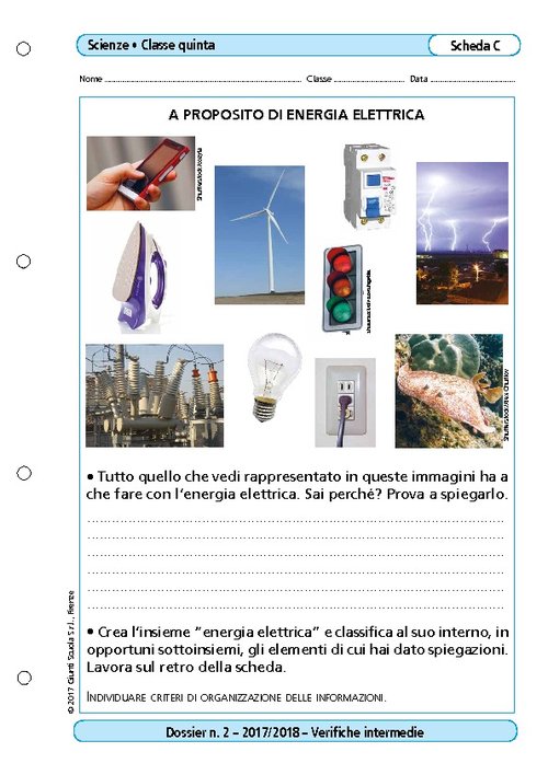 A proposito di energia elettrica | Giunti Scuola A proposito di energia elettrica | Giunti Scuola