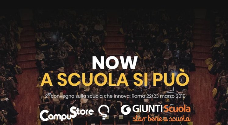 “A scuola si può”: torna NOW!, il convegno dell’innovazione | Giunti Scuola “A scuola si può”: torna NOW!, il convegno dell’innovazione | Giunti Scuola