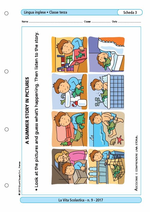 A summer story in pictures | Giunti Scuola
