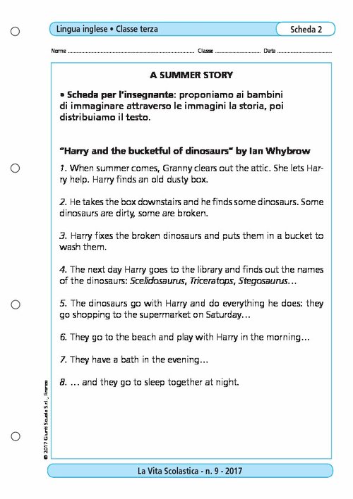 A summer story | Giunti Scuola A summer story | Giunti Scuola