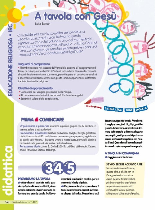 A tavola con Gesù | Giunti Scuola A tavola con Gesù | Giunti Scuola