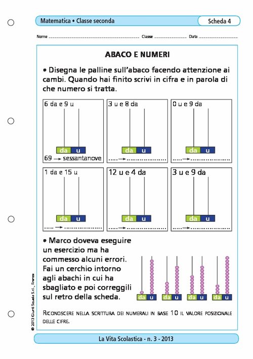 Abaco e numeri | Giunti Scuola Abaco e numeri | Giunti Scuola