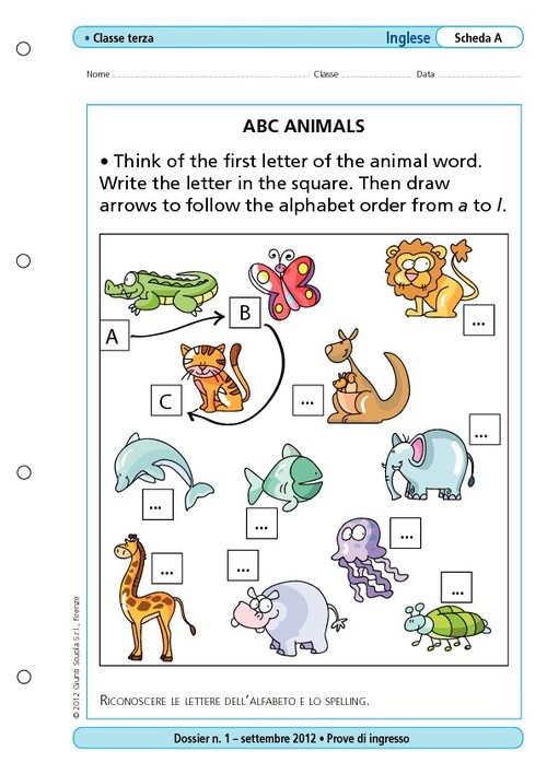 ABC animals | Giunti Scuola ABC animals | Giunti Scuola