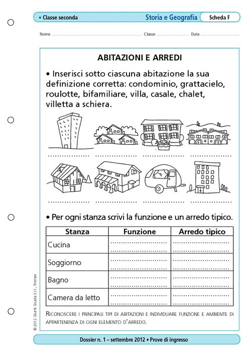 Abitazione e arredi | Giunti Scuola Abitazione e arredi | Giunti Scuola