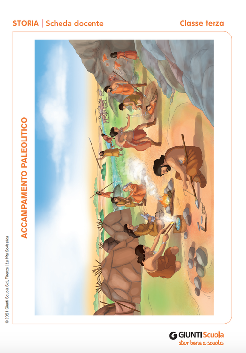 Accampamento paleolitico | Giunti Scuola Accampamento paleolitico | Giunti Scuola