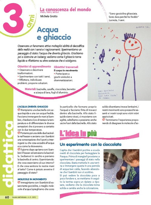 Acqua e ghiaccio | Giunti Scuola Acqua e ghiaccio | Giunti Scuola