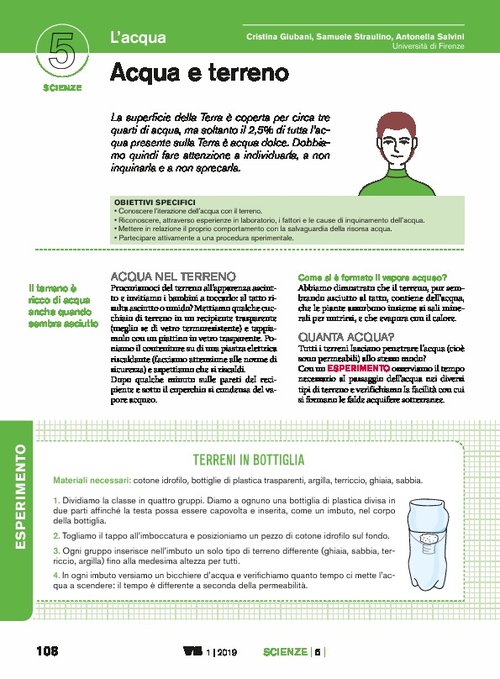 Acqua e terreno | Giunti Scuola Acqua e terreno | Giunti Scuola