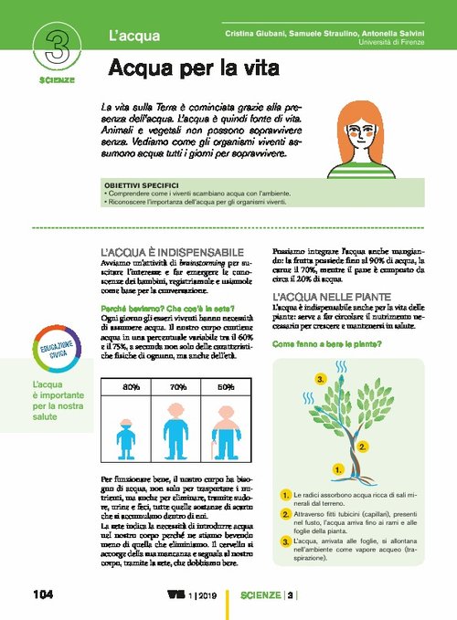 Acqua per la vita | Giunti Scuola Acqua per la vita | Giunti Scuola