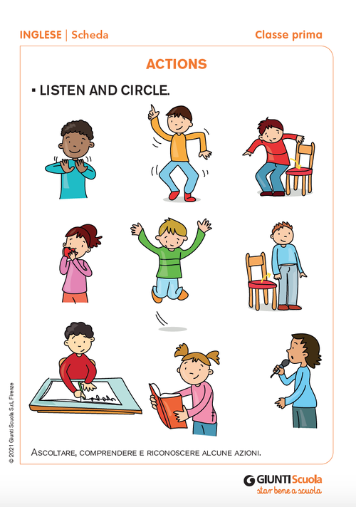 Actions | Giunti Scuola Actions | Giunti Scuola