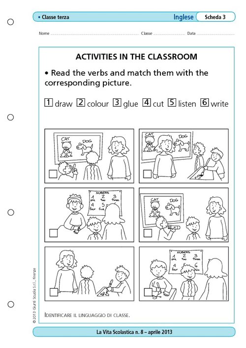 Activities in the classroom | Giunti Scuola