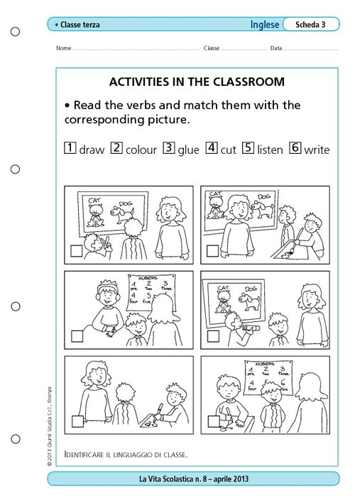 Activities in the classroom | Giunti Scuola Activities in the classroom | Giunti Scuola