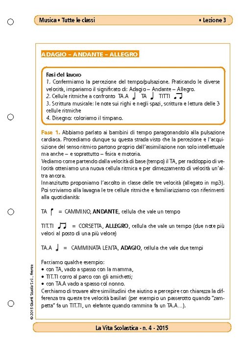 Adagio, andante, allegro | Giunti Scuola Adagio, andante, allegro | Giunti Scuola