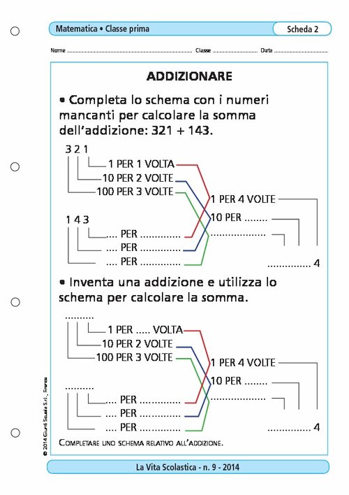 Addizionare | Giunti Scuola Addizionare | Giunti Scuola