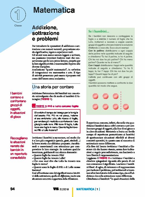Addizione, sottrazione e problemi | Giunti Scuola Addizione, sottrazione e problemi | Giunti Scuola
