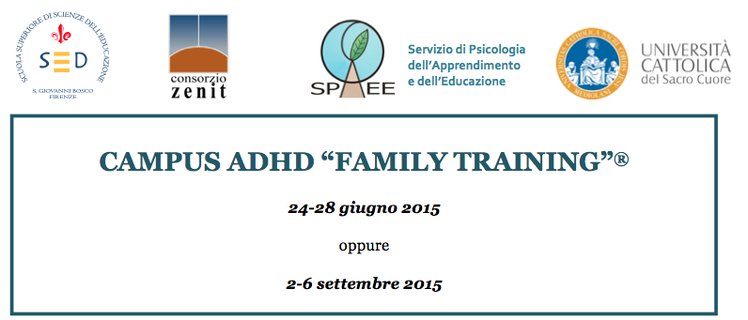 ADHD “FAMILY TRAINING”: un campus a Marina di Massa, a giugno e settembre | Giunti Scuola