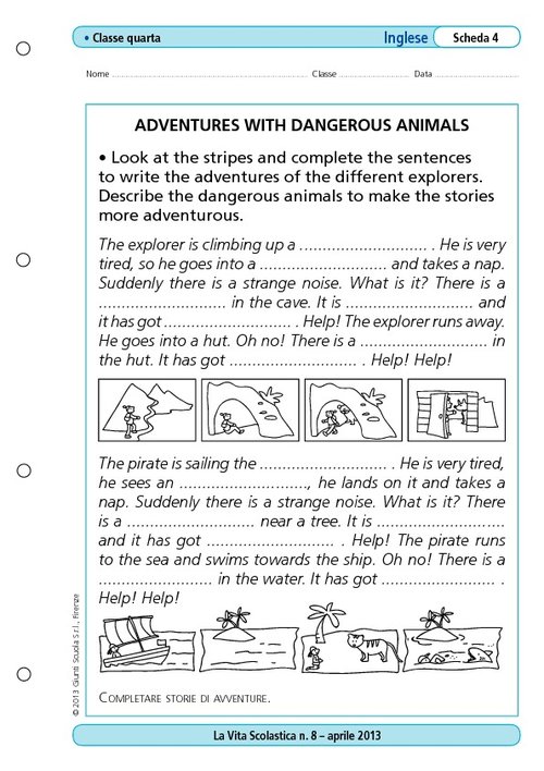 Adventures with dangerous animals | Giunti Scuola