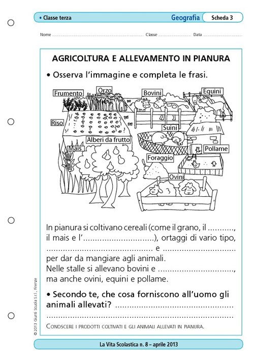Agricoltura e allevamento in pianura | Giunti Scuola Agricoltura e allevamento in pianura | Giunti Scuola