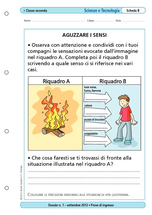 Aguzzare i sensi | Giunti Scuola Aguzzare i sensi | Giunti Scuola