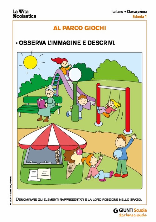 Al parco giochi | Giunti Scuola Al parco giochi | Giunti Scuola