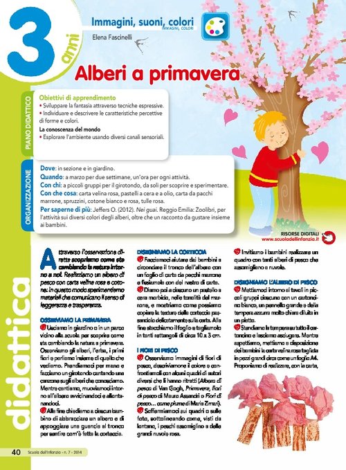 Alberi a primavera | Giunti Scuola Alberi a primavera | Giunti Scuola