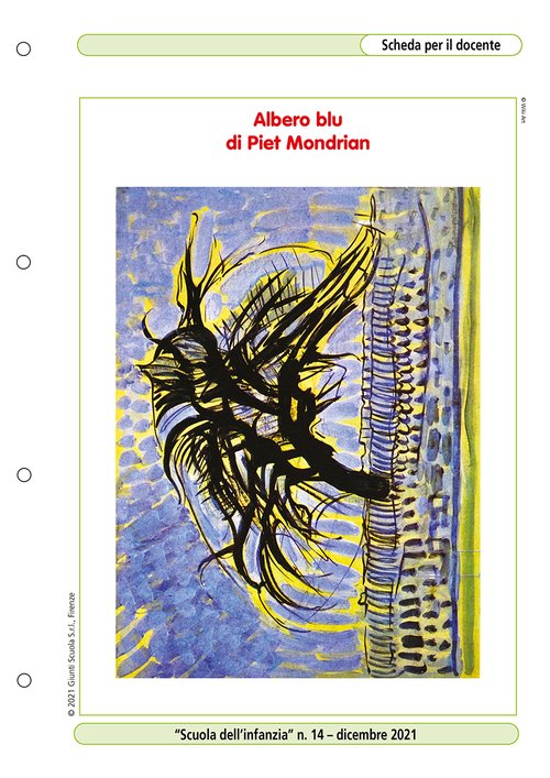 "Albero blu" di Piet Mondrian | Giunti Scuola "Albero blu" di Piet Mondrian | Giunti Scuola