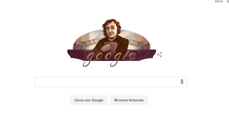 Alda Merini nel doodle di Google | Giunti Scuola Alda Merini nel doodle di Google | Giunti Scuola