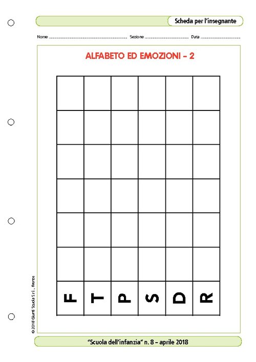 Alfabeto ed emozioni / 2 | Giunti Scuola Alfabeto ed emozioni / 2 | Giunti Scuola