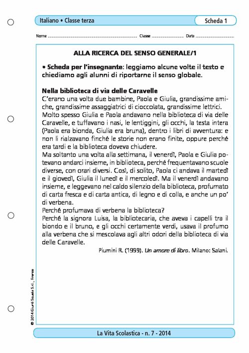 Alla ricerca del senso generale/1 | Giunti Scuola Alla ricerca del senso generale/1 | Giunti Scuola