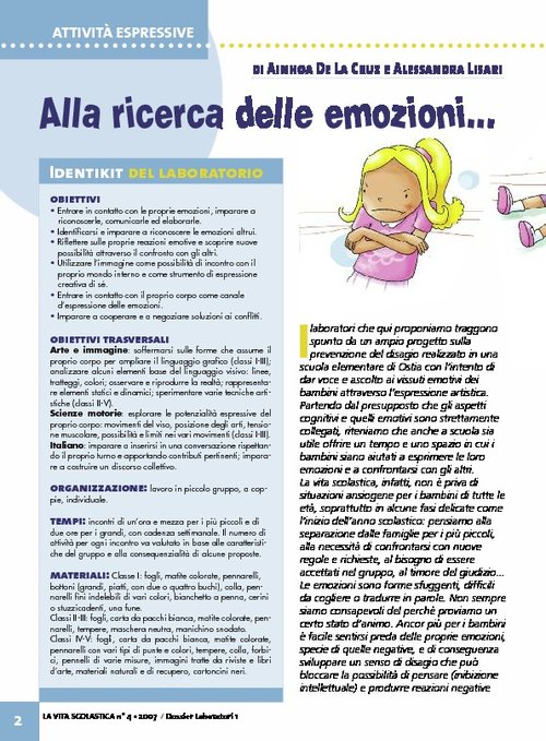 Alla ricerca delle emozioni... | Giunti Scuola Alla ricerca delle emozioni... | Giunti Scuola
