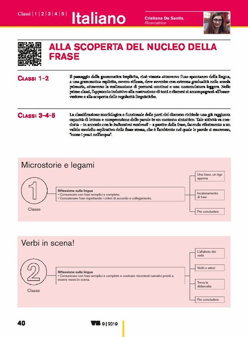 Alla scoperta del nucleo della frase | Giunti Scuola Alla scoperta del nucleo della frase | Giunti Scuola