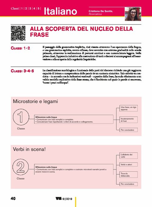 Alla scoperta del nucleo della frase | Giunti Scuola