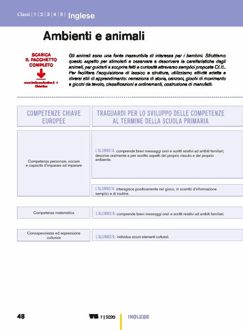 Ambienti e animali | Giunti Scuola Ambienti e animali | Giunti Scuola