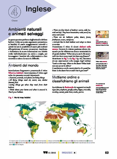 Ambienti naturali e ambienti selvaggi | Giunti Scuola